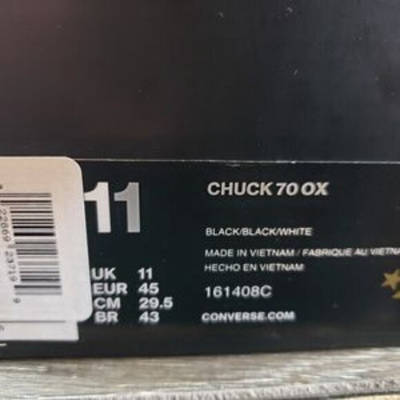 New Converse Chuck 70 Ox "30 and 40" - Picture 7 of 7